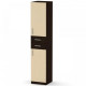 Book Case-3 MDF Companit Wenge combi