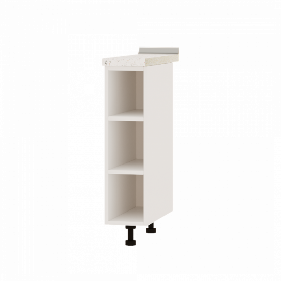 Kitchen Optima module Bottom H80-200 White 20x47x82 cm