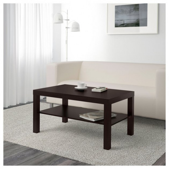 Coffee table LACK 90x55 cm IKEA 401.042.94 black/brown