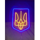  Неонова LED вивіска NeonSignDecor Герб України 32*24 см