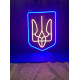  Неонова LED вивіска NeonSignDecor Герб України 32*24 см