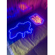  Неонова LED вивіска NeonSignDecor Герб України 32*24 см