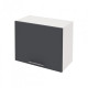 Upper kitchen module Roko Runa 60x30x47.8 cm Gray Ash (MB 60x47.8)