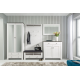 Wardrobe Gerbor Antwerp 2D/2S snowy ash/stained oak (013)