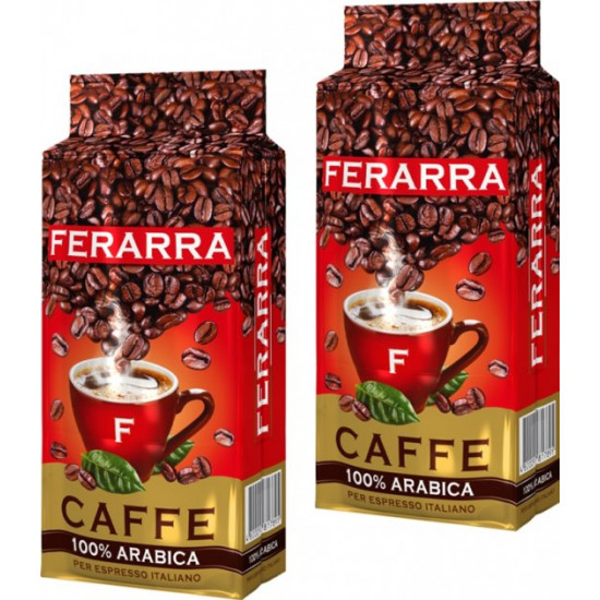  Упаковка молотого кофе Ferarra Arabica 100% 250 г х 2 шт (2000006782212)