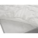 Quilted mattress cover Viluta. Microfiber with side - 90x200x25