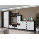 Living Room Sonata Set 25 Omni House Combi Wenge dark White