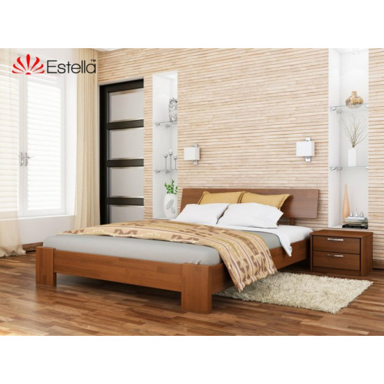 Double bed 160x190 wooden Estella Titan Alder (Shchit-105) L4