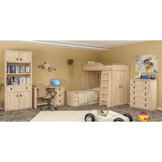 Bookcase for a children's room made of chipboard Valencia Furniture Service