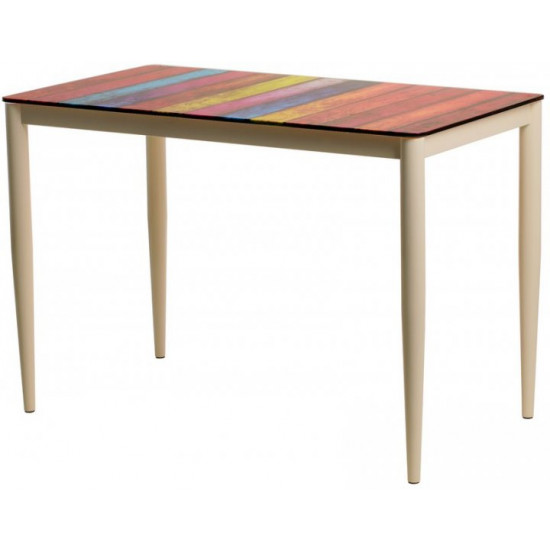 Dining table Vetro Mebel T-300-11 Multi-colored (T-300-11-pol)