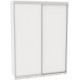 Sliding wardrobe HOUSE B176 White chipboard 170x60x220