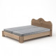 Bed 170 MDF Companit oak sonoma