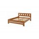 Camelia Sakura bed made of solid beech 90x200 natural wood