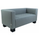 Sofa Space Three 760 x 2100 x 730H cm Fly 2233 Gray