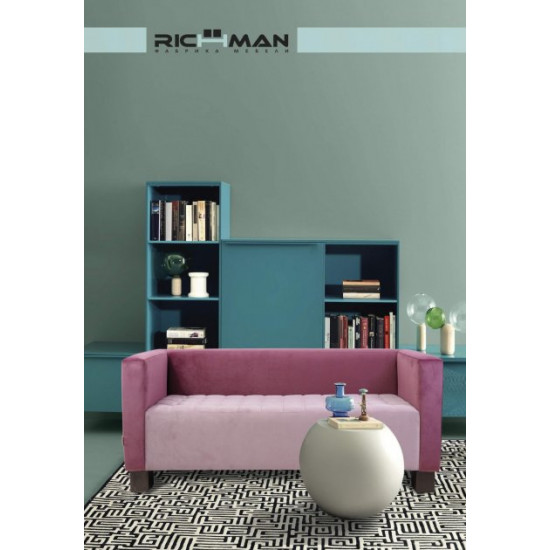 Sofa Space Three 760 x 2100 x 730H cm Fly 2233 Gray