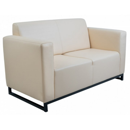 Sofa Kansas Double on metal frame 1500 x 800 x 800H cm Beige