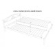 Metal double bed 160x200 Metakam Liana-1 Matt black