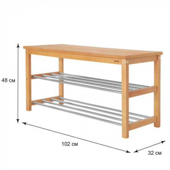 Bench Fenster NVD-04 Beech