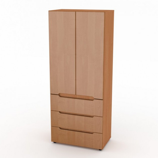 Wardrobe for things Kompanit MS-22 MDF alder