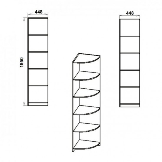 Corner Pencil Case Companit Penal-1 Alder