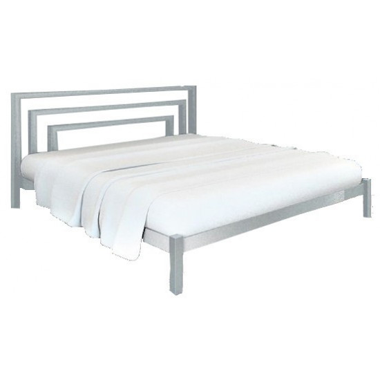 Double bed Metakam Brio-1 metal 200x180 cm Aluminum