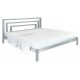 Double bed Metakam Brio-1 metal 200x180 cm Aluminum