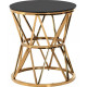 Coffee table Vetro Mebel CH-1 black + gold