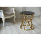 Coffee table Vetro Mebel CH-1 black + gold