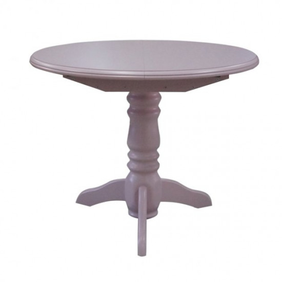 Round folding table 100x100 (140x100) cm ST-70 marshmallow Skif