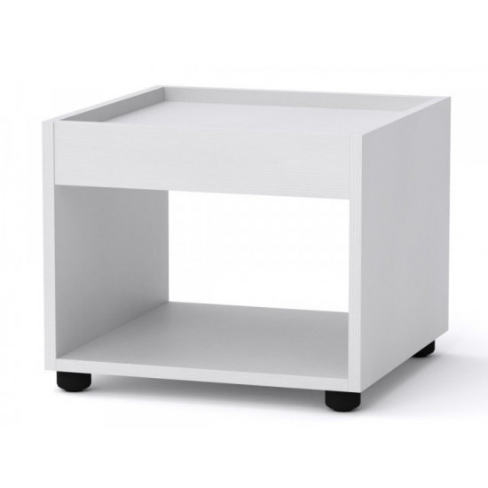 Square coffee table-1 Kompanit MG-6 white