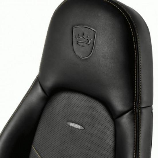 Gaming chair Noblechairs Icon Black/Gold (NBL-ICN-PU-GOL)