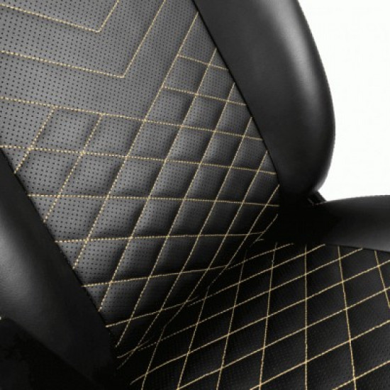 Ігрове крісло Noblechairs Icon Black/Gold (NBL-ICN-PU-GOL)