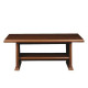 Coffee table Sonata 1300x650x515 made of chipboard color chestnut Gerbor Holding