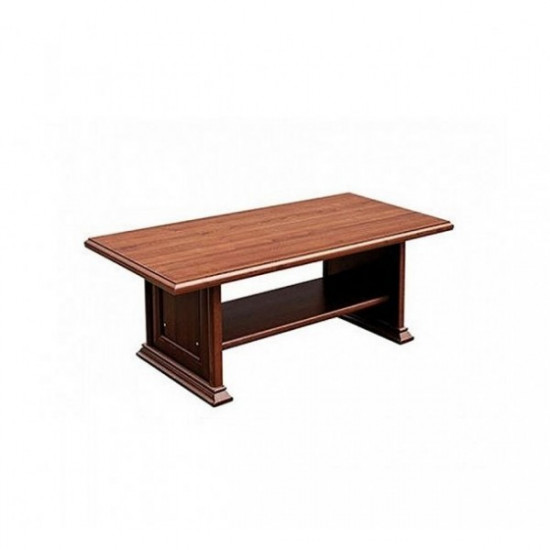 Coffee table Sonata 1300x650x515 made of chipboard color chestnut Gerbor Holding