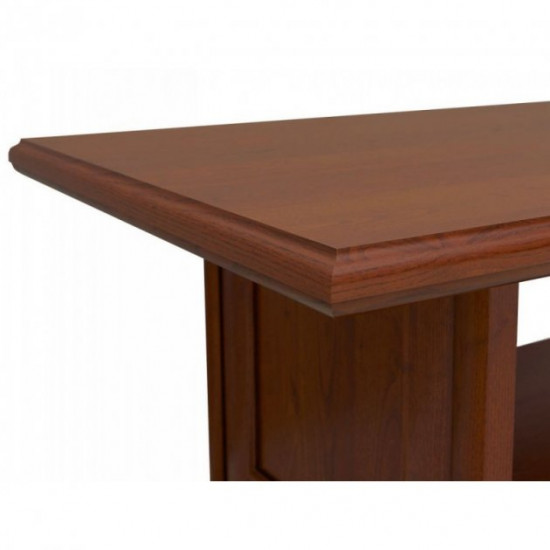 Coffee table Sonata 1300x650x515 made of chipboard color chestnut Gerbor Holding