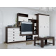 Living Room Sonata Set 28 Omni House Combi Wenge dark White