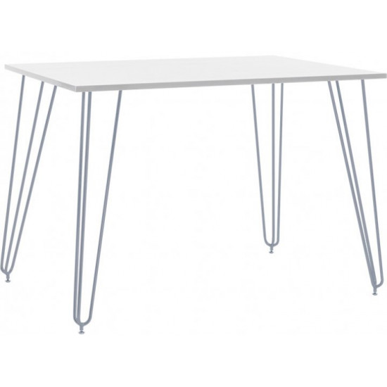 Dining table Nowy Styl ALLER ordf ALU (18)-1100*700*750 WHITE