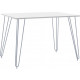 Dining table Nowy Styl ALLER ordf ALU (18)-1100*700*750 WHITE