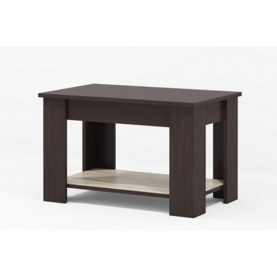 Coffee table Continent Kvant-2 wenge magic + craft oak gray