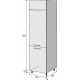 Case for refrigerator RoKo Runa 213.2 x 56 x 60 cm Macchiato (20200028775)