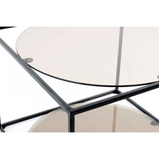 Table Arhome Cube SM110 Grey/Black 51WCJ