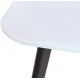 Dining table Vetro Mebel T-312 White (T-312-wht)