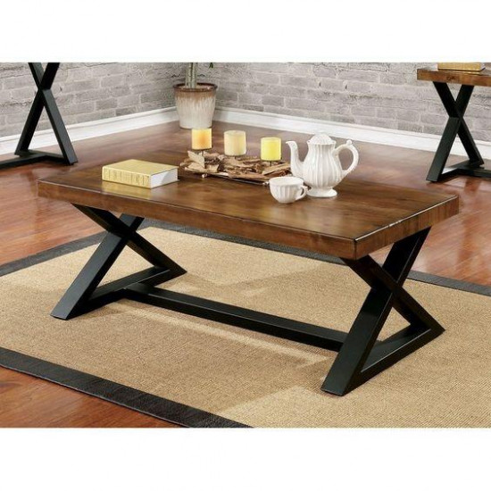 Coffee table GoodsMetall in Loft style 1000x450x450 mm 