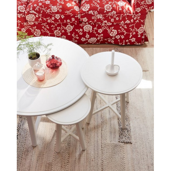 Coffee table IKEA KRAGSTA 90 cm white (202.866.38)