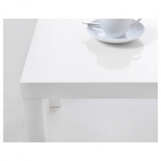 Coffee table IKEA LACK polished white (601.937.36)