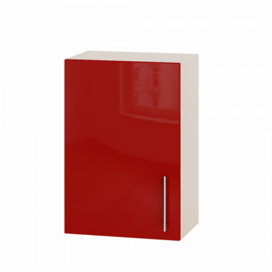 Kitchen Modern module Top B01-500 Red Gloss - Milky Oak 50x30x72 cm