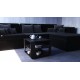 Coffee table Quantum No. 4 Continent 600/600/400 Anthracite