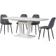 Dining table Vetro Mebel TML-561 White (TML-561-wht)