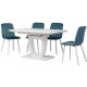 Dining table Vetro Mebel TML-561 White (TML-561-wht)