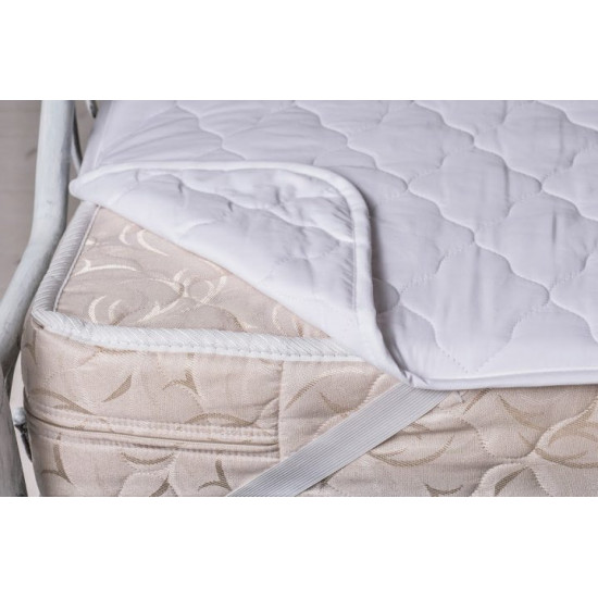 Mattress cover Fleece. Sintepon SU with elastic bands-90x200